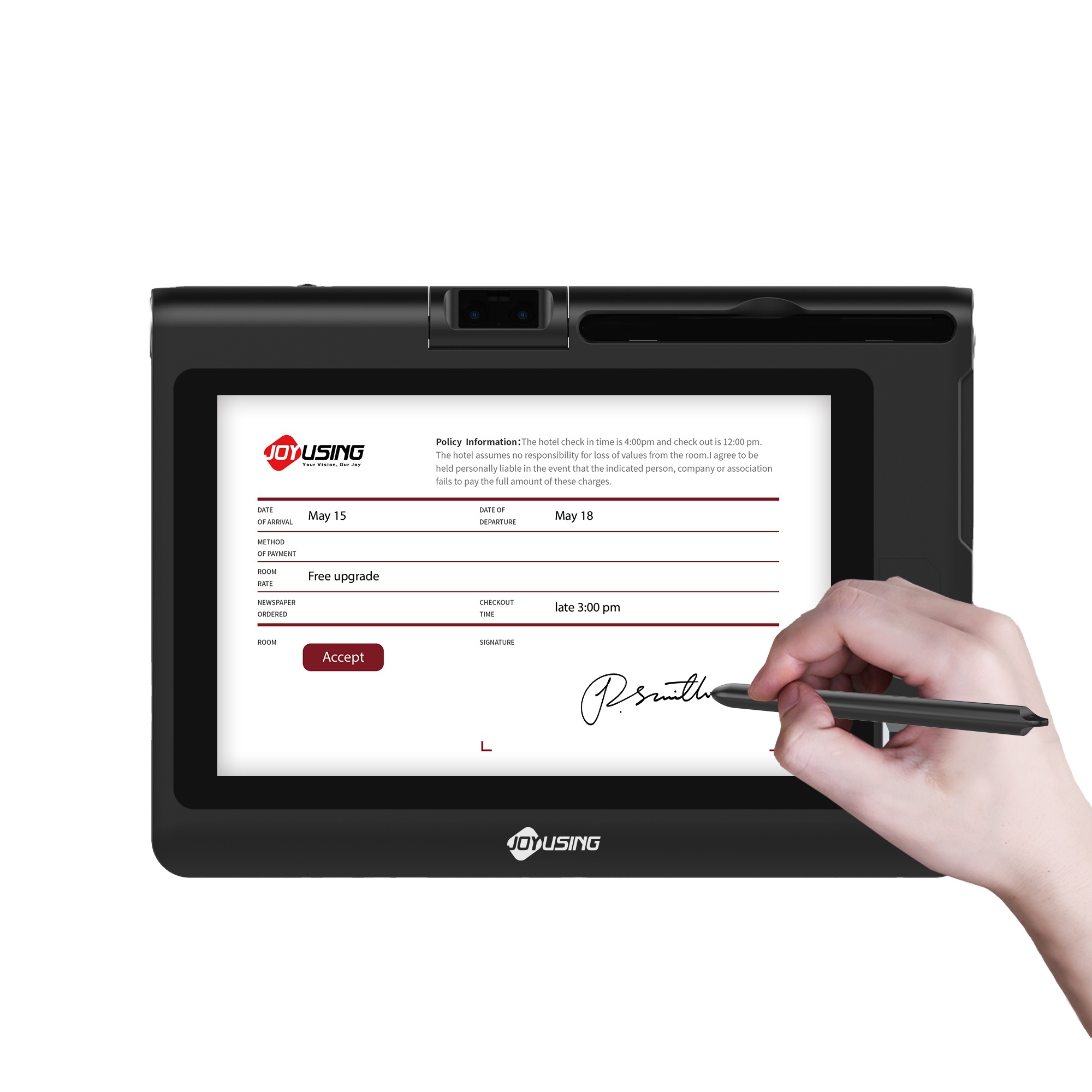 Digital Signature Pad - Bloc de signature numérique avec écran