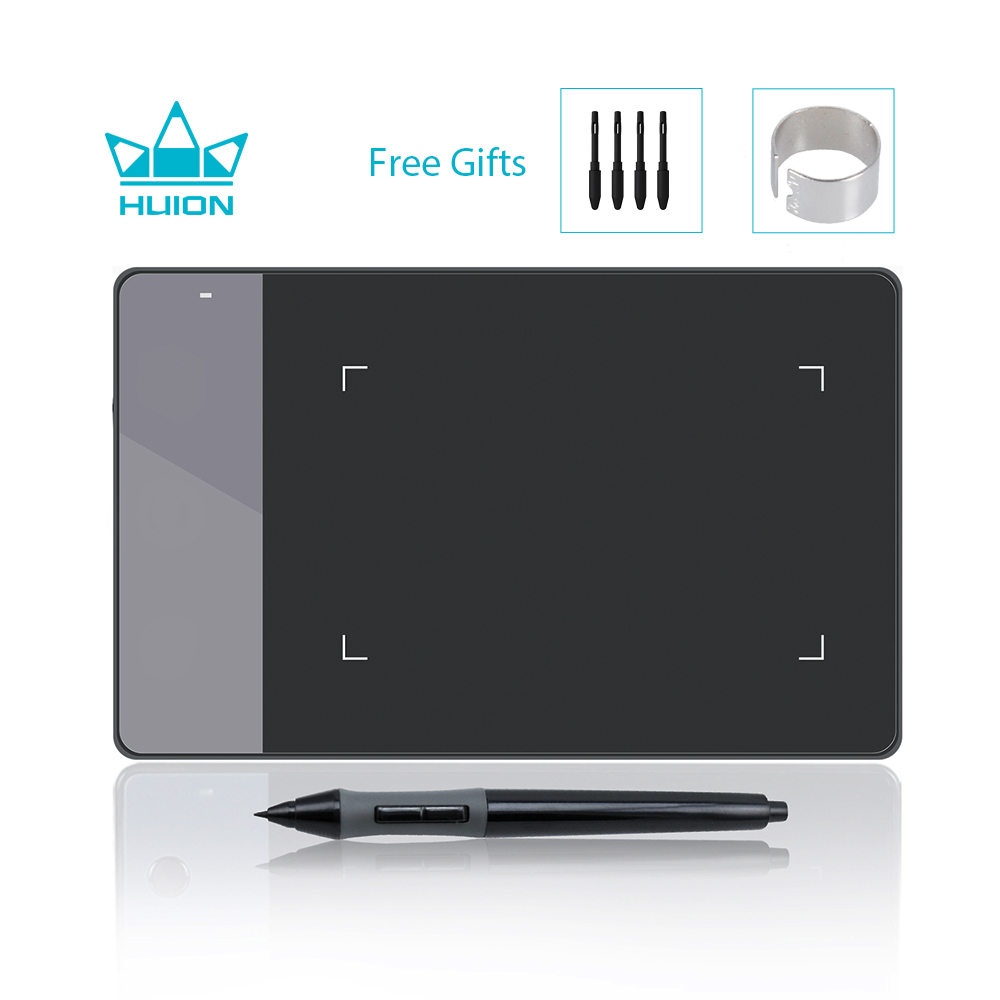 Digital Signature Pad - HUION-Mini tablette de dessin 4x2 pouces,