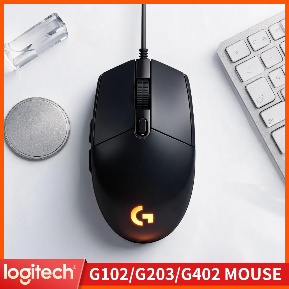 Logitech Mouse G203 - Souris de jeu filaire Logitech G203,