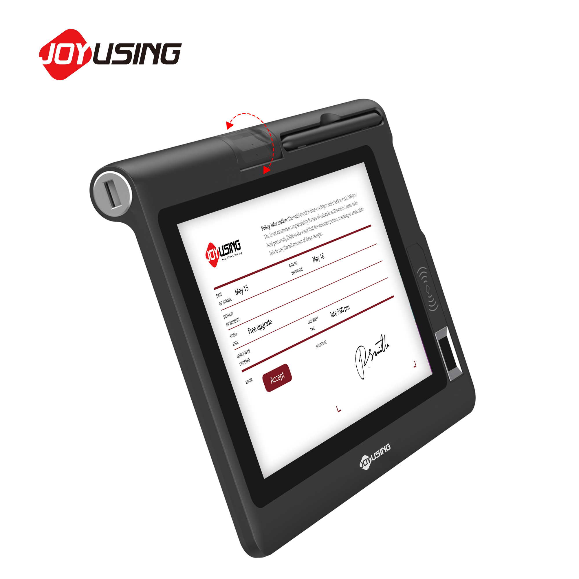 Bloc de signature numérique av - Digital Signature Pad avis et prix