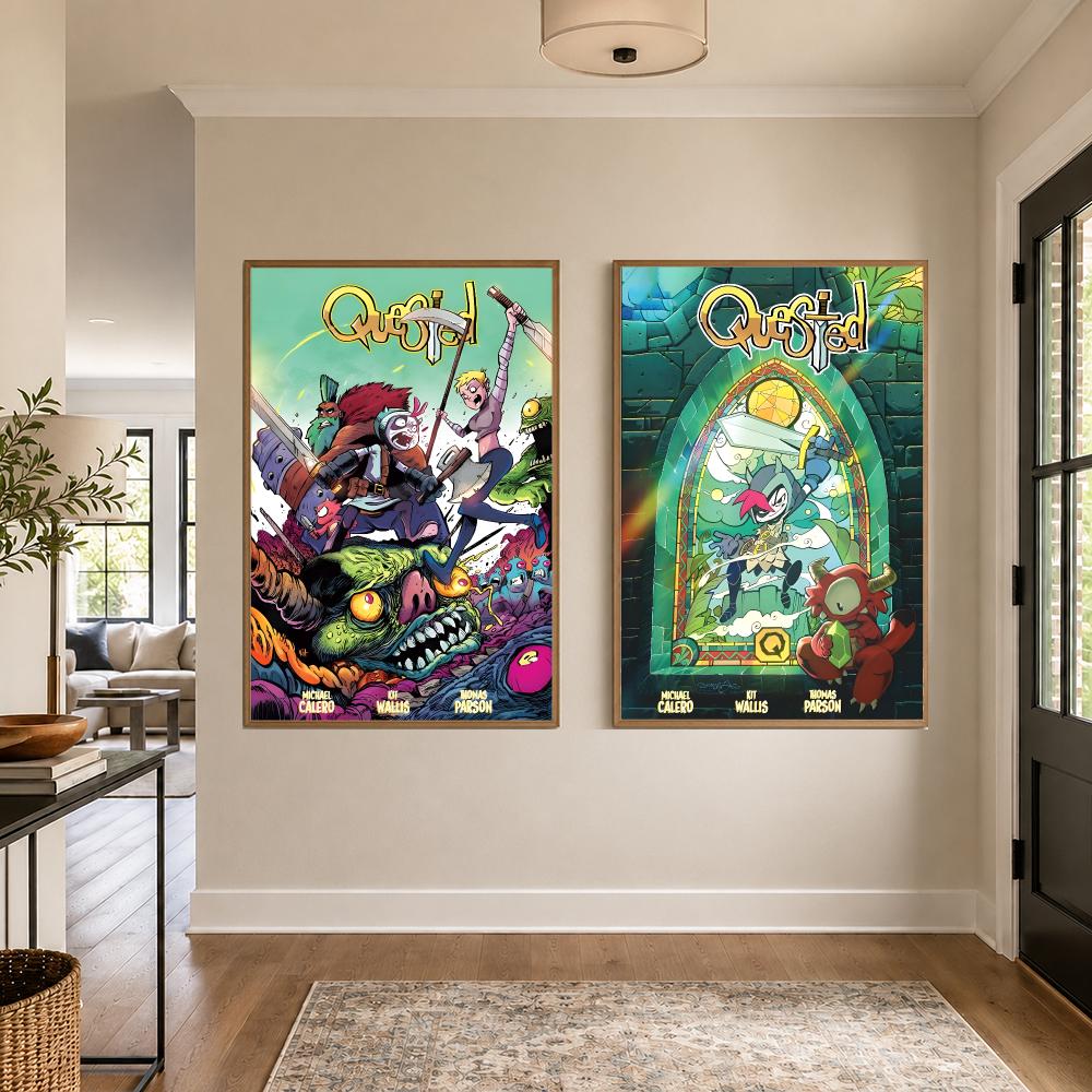 Poster graphique de marque Que - Office Quest avis et prix
