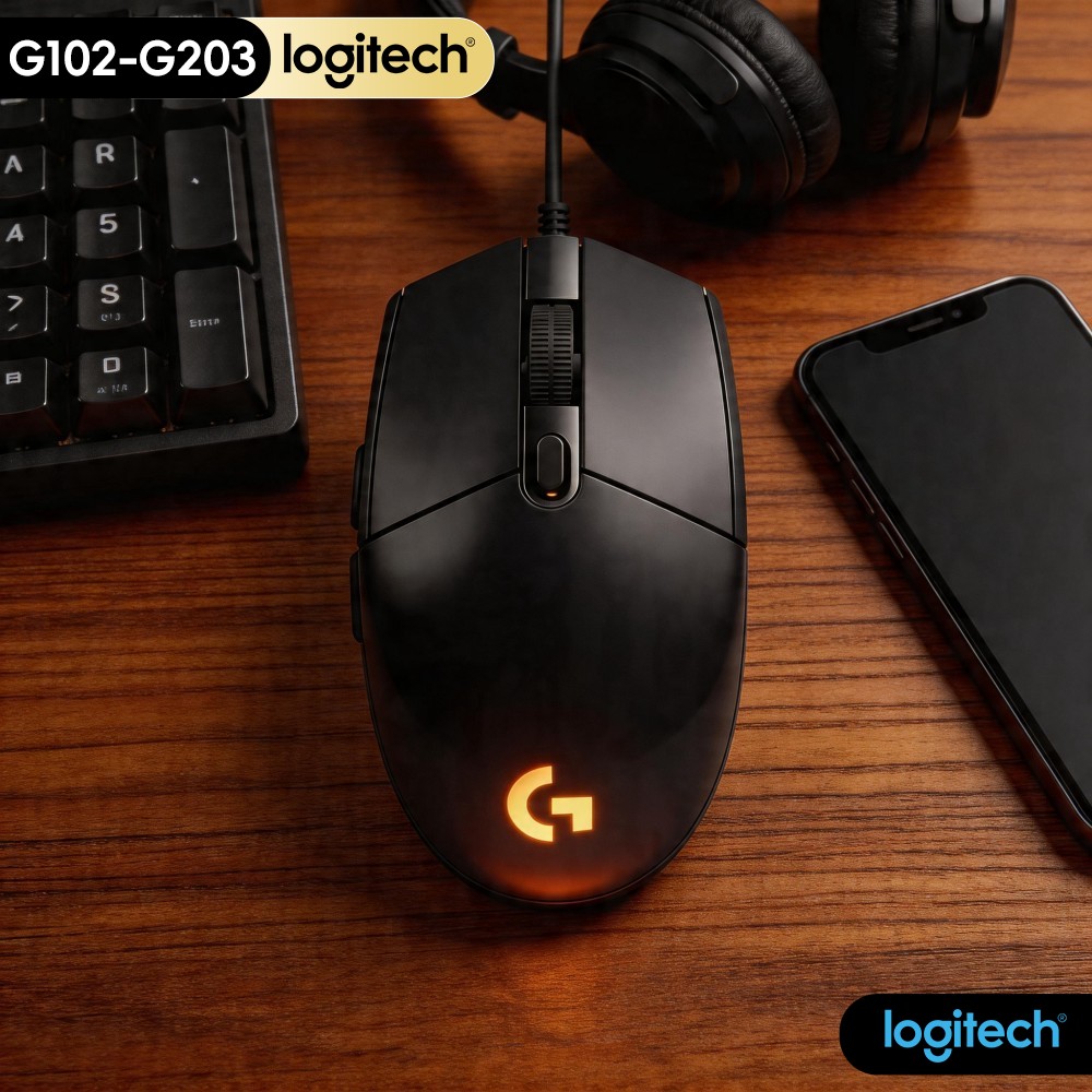 Souris de jeu Logitech G203, n - Logitech Mouse G203 avis et prix