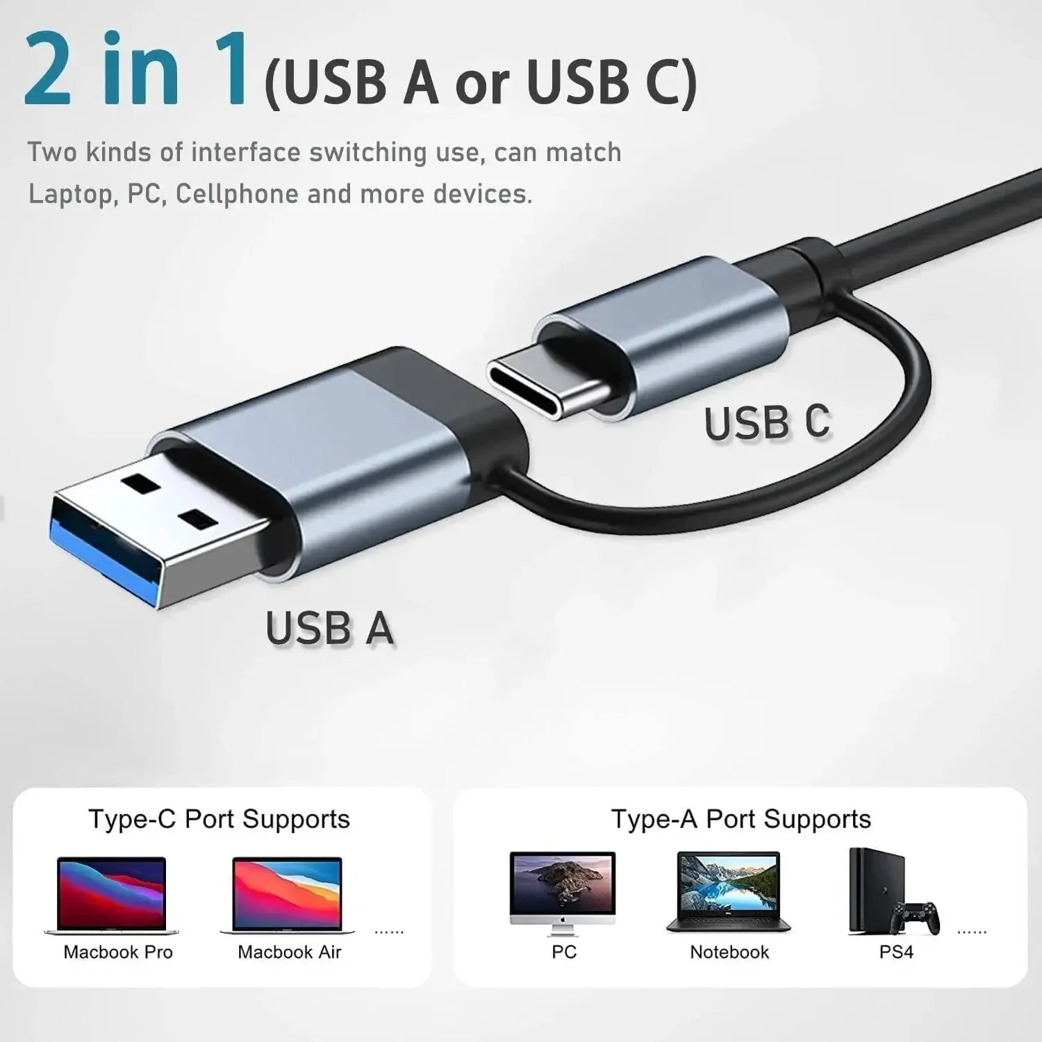 Hub USB-C 8 en 2 avec lecteur  - Office Xp avis et prix