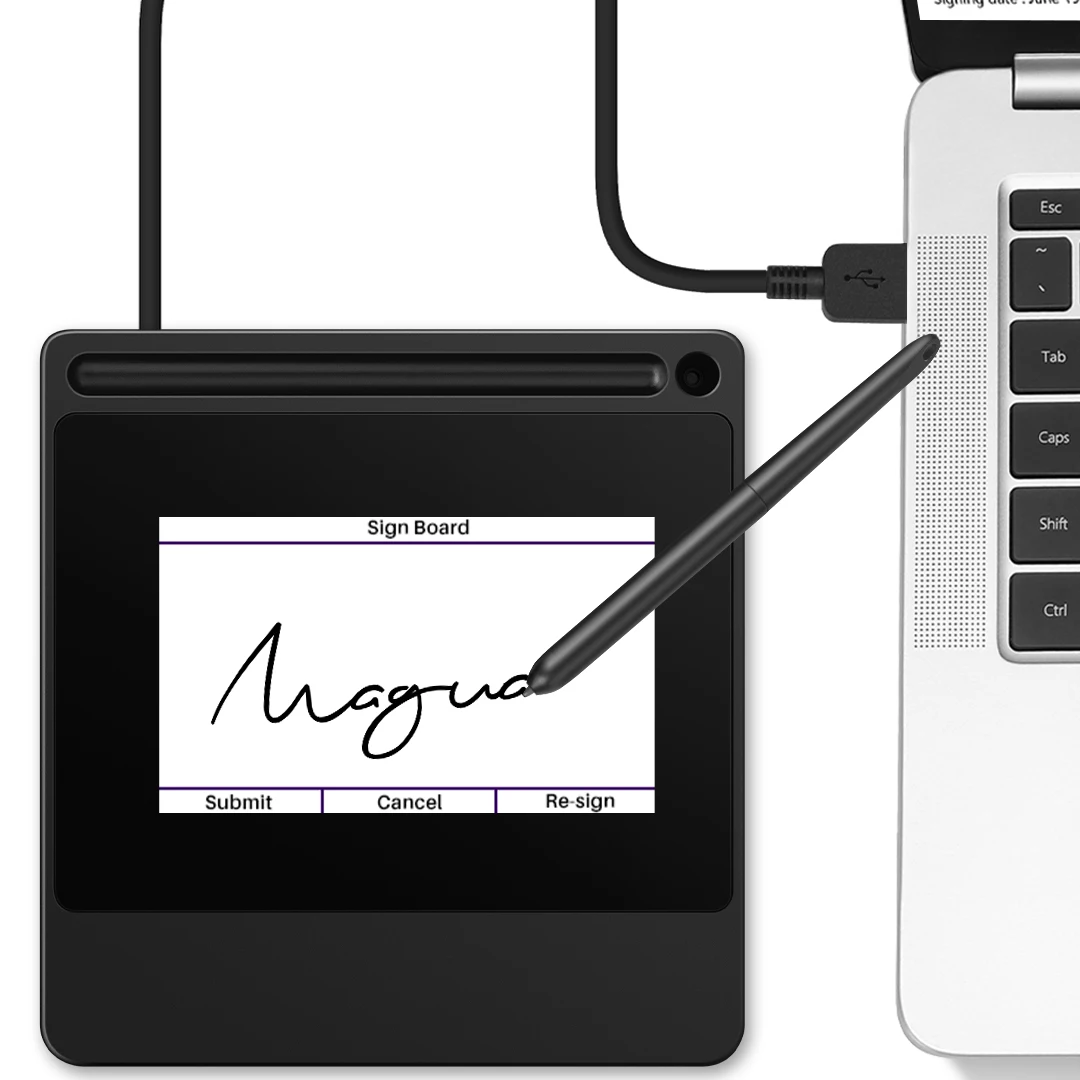 Tablette de signature électron - Digital Signature Pad avis et prix